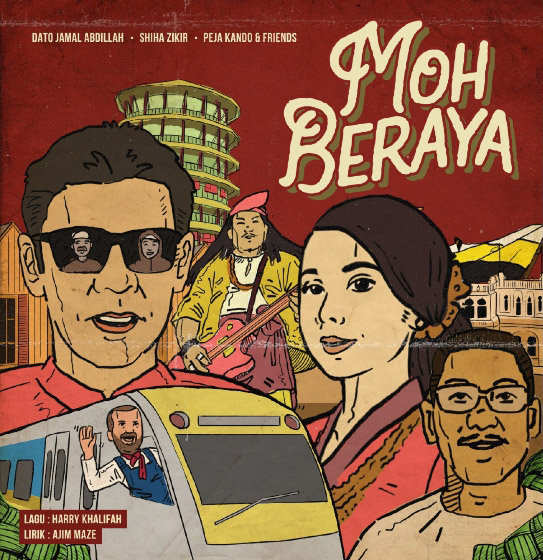 MB PEJA AZUMU feat JAMAL ABDILLAH LAGU RAYA