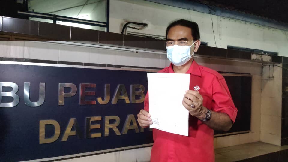 YB DR.AMIN BUAT LAPORAN POLIS KE ATAS PEMILIK FACEBOOK