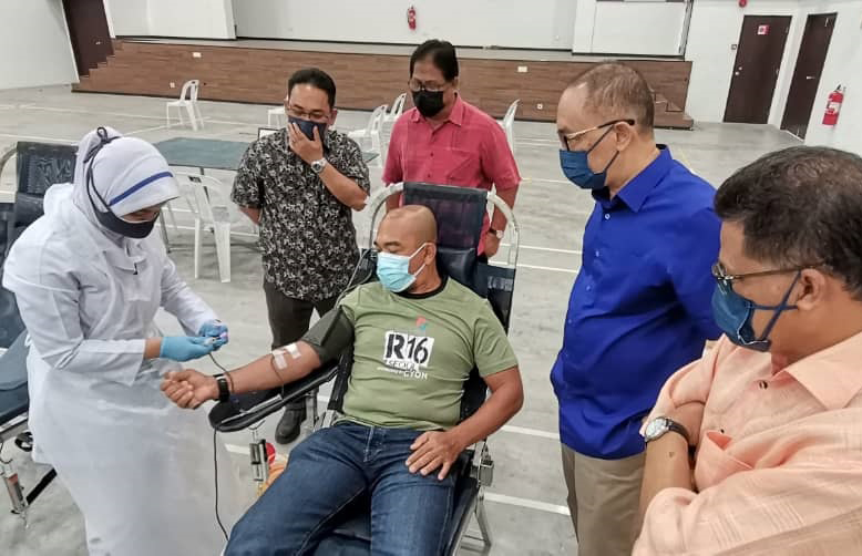60 orang sertai Kempen Derma Darah Dun Hulu Kinta