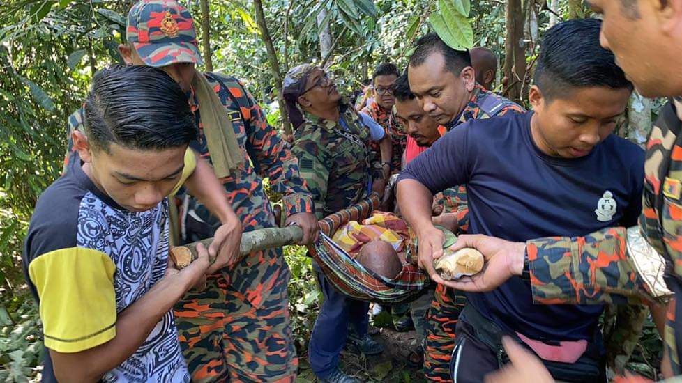 Lelaki hilang empat hari di dusun durian ditemukan lemah, tidak bermaya