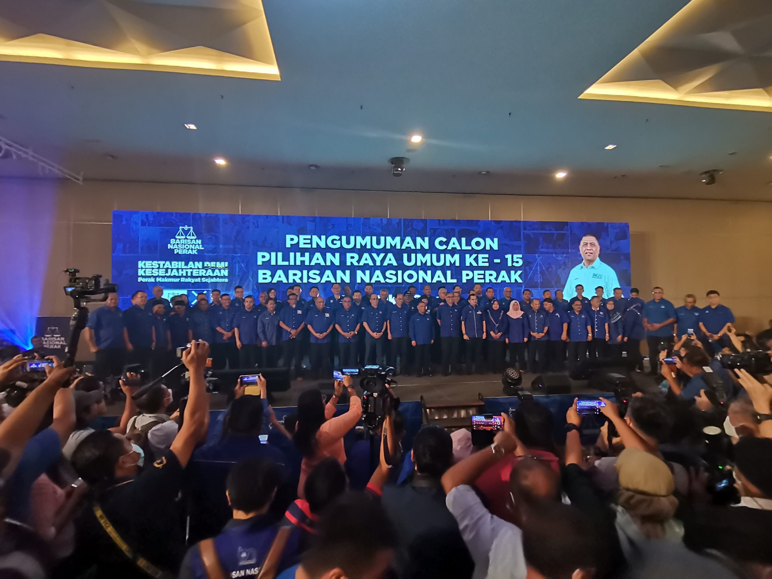 BN Perak bertanding di kesemua kerusi Parlimen, DUN