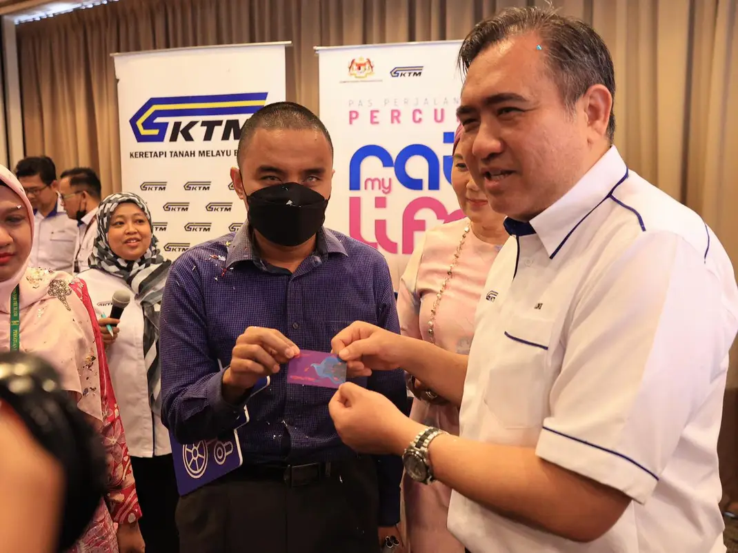 Pas perjalanan percuma 'MyRailLife' untuk murid sekolah, golongan OKU