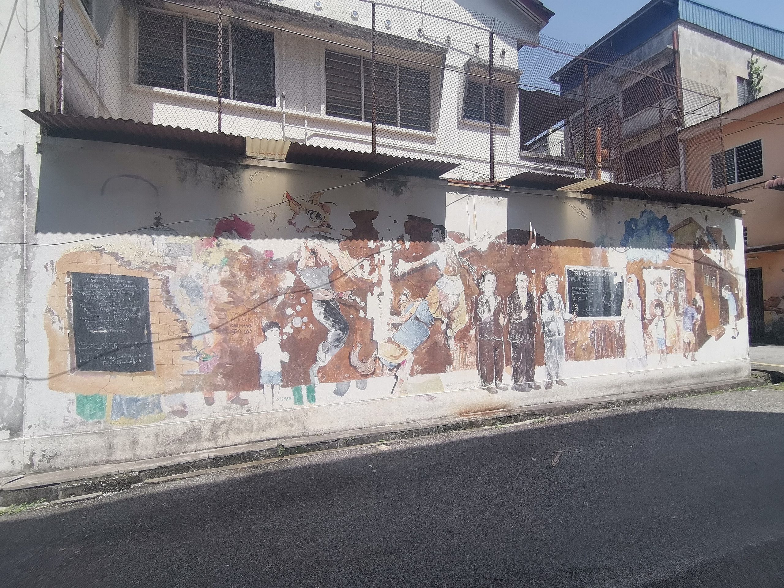 Perak akan tambah baik, pulihara mural pudar, terjejas