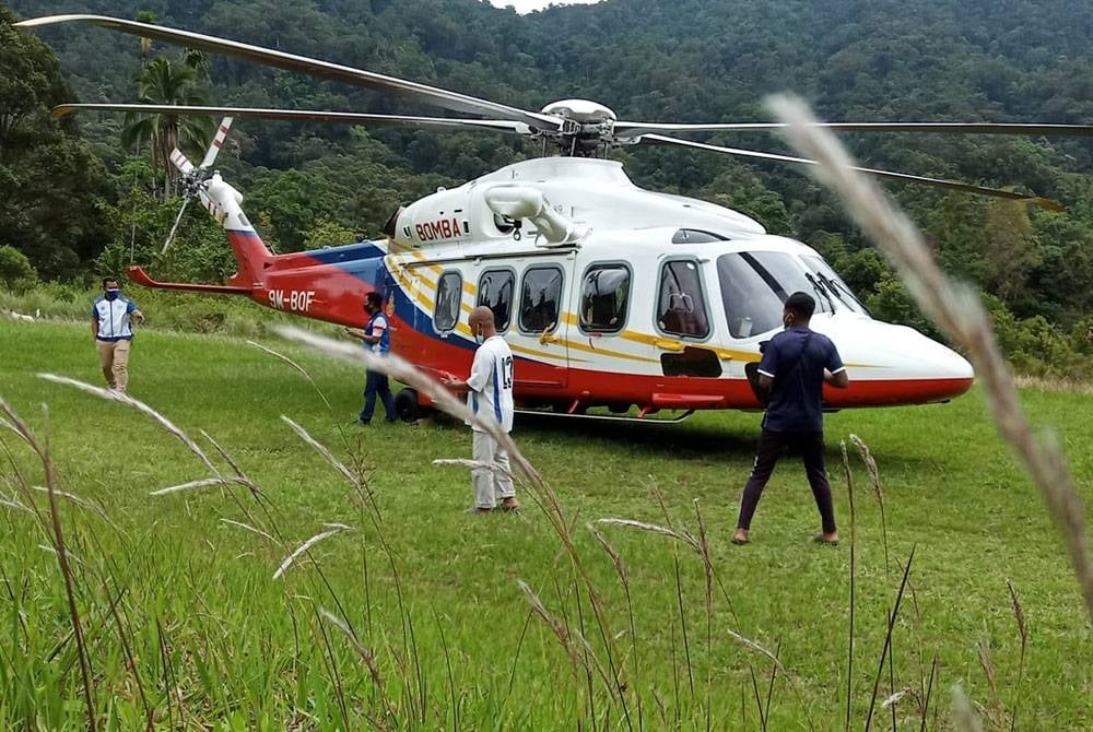 JBPM lancar helikopter ambulans pertama bantu penduduk setempat