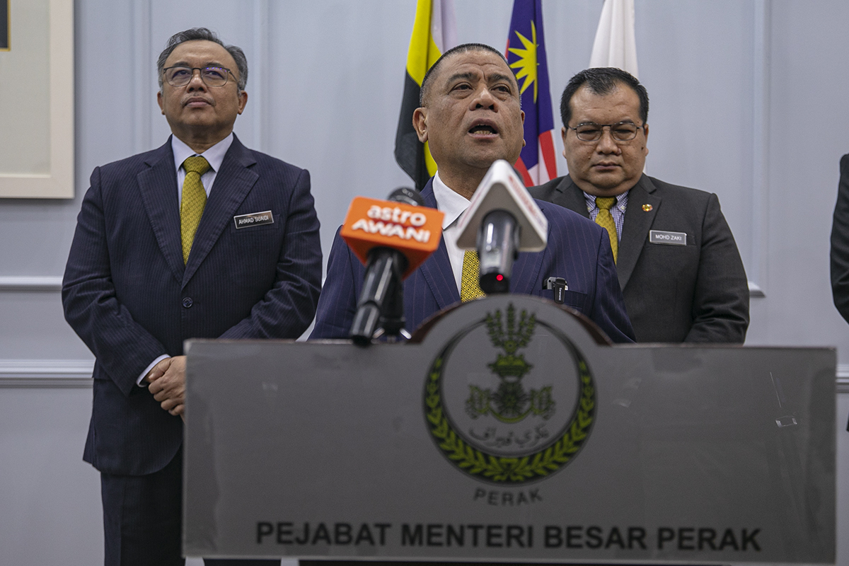 MB Perak sedia beri kerjasama kepada SPRM berkaitan Tanah Rizab Melayu