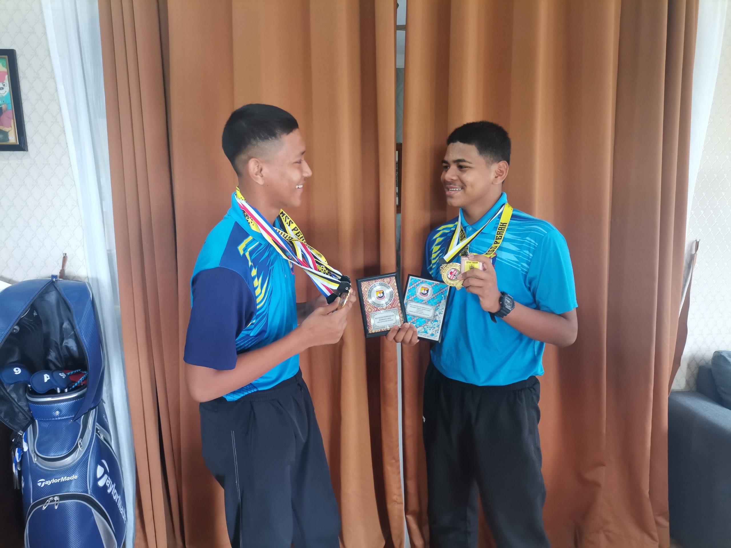 Adun Hulu Kinta beri sumbangan bantu dua beradik atlet sepak takraw sertai Kejohanan Sekolah Sukan Thailand