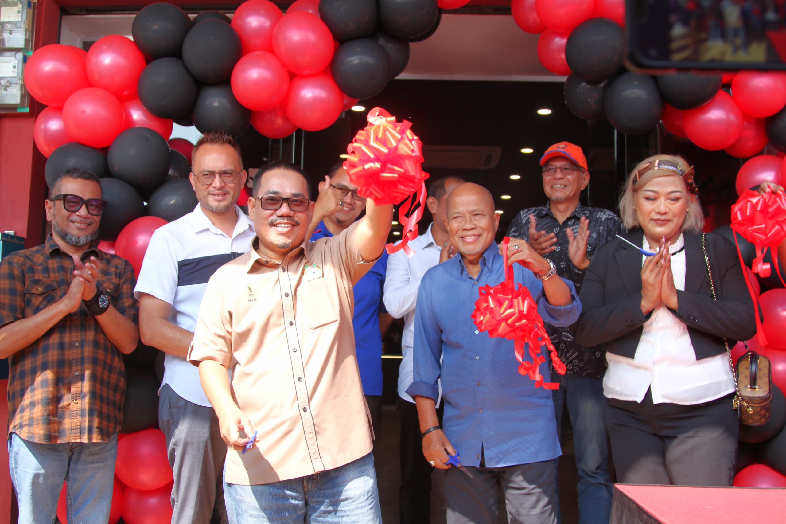 MAJLIS PELANCARAN OUTLET AYAM PAK SHEIKH CAWANGAN MERU IPOH
