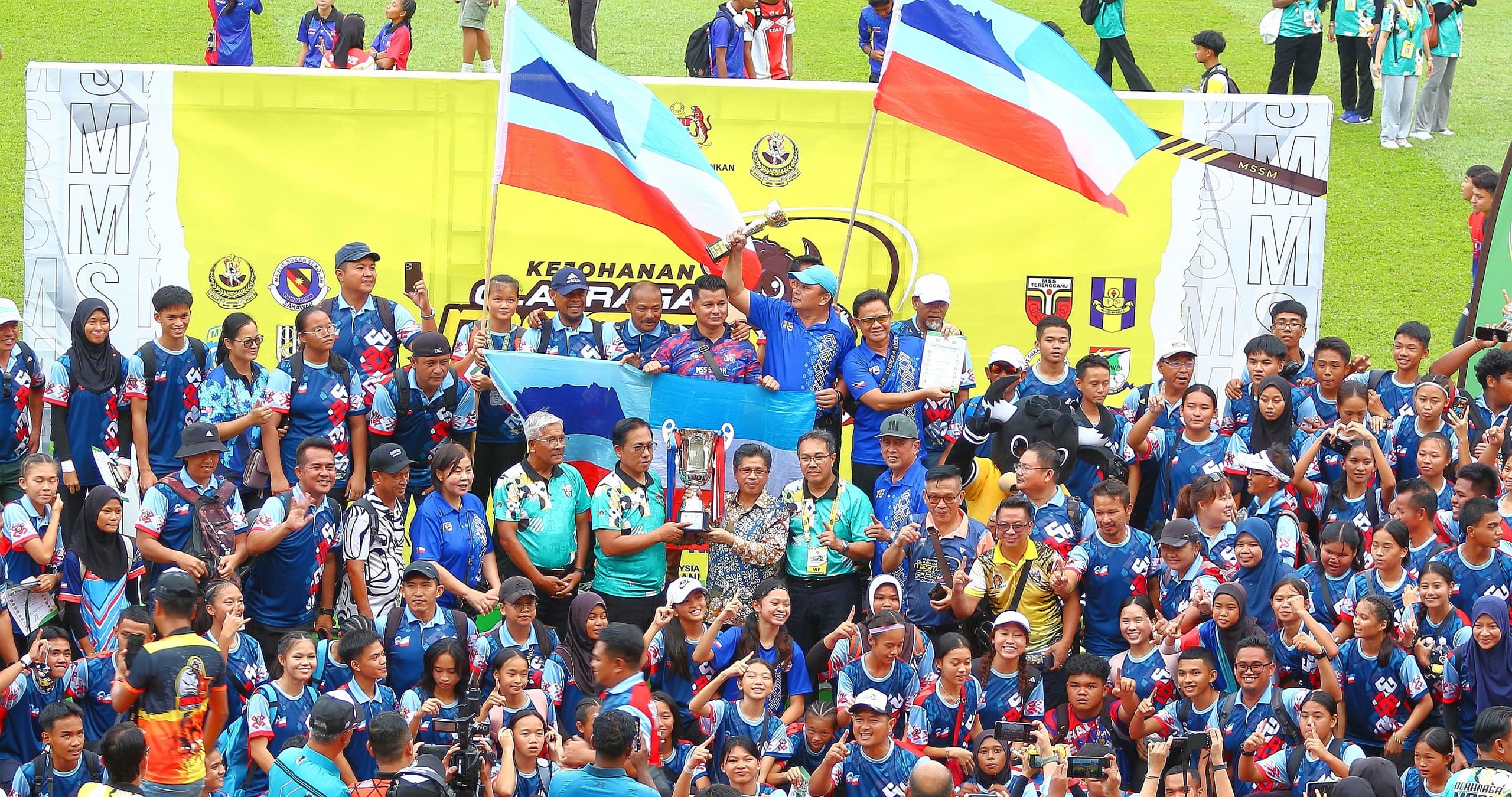 KEJOHANAN OLAHRAGA MSSM 2024 MELABUHKAN TIRAI DI STADIUM PERAK