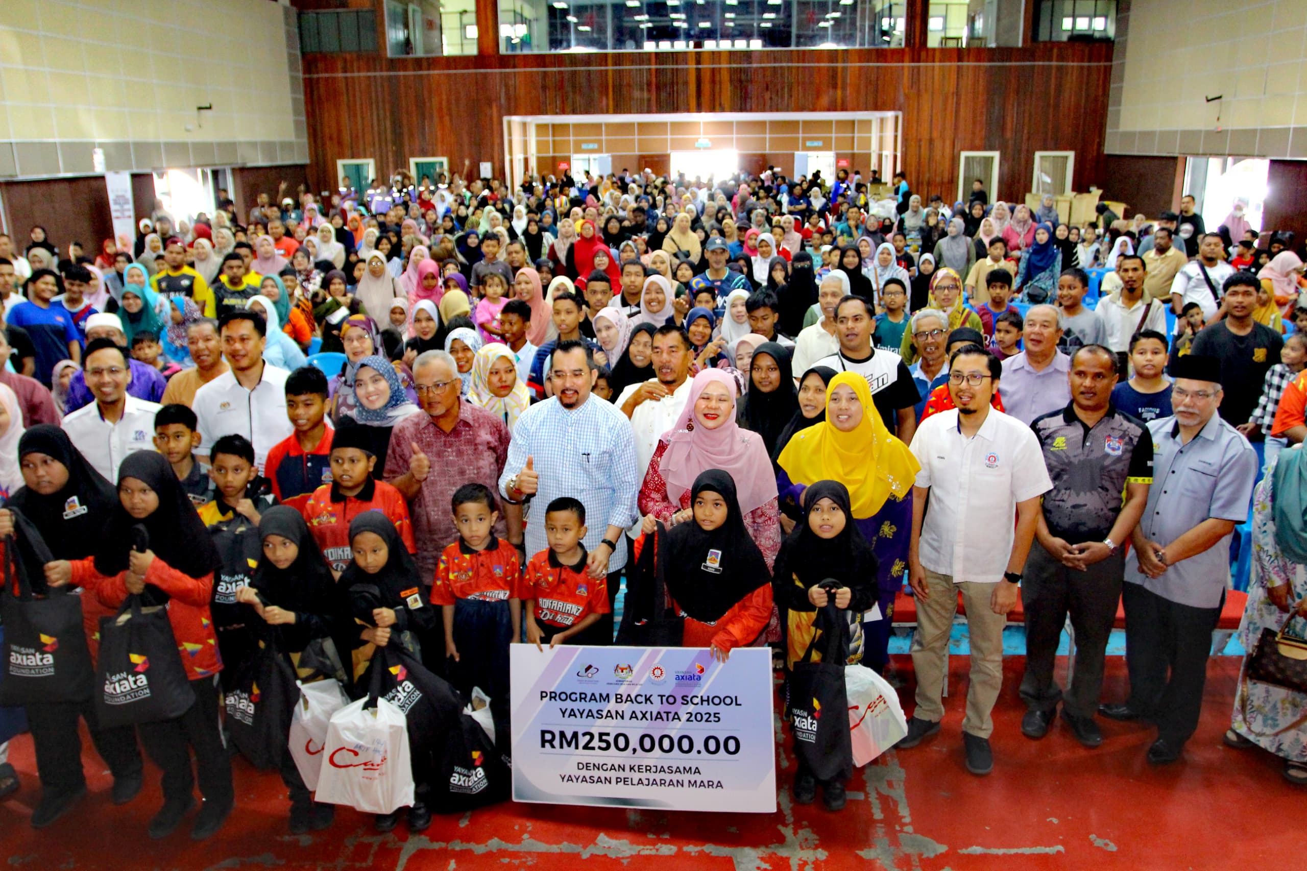 PROGRAM KEMBALI KE SEKOLAH BERSAMA YAYASAN AXIATA DAN YAYASAN PELAJARAN MARA