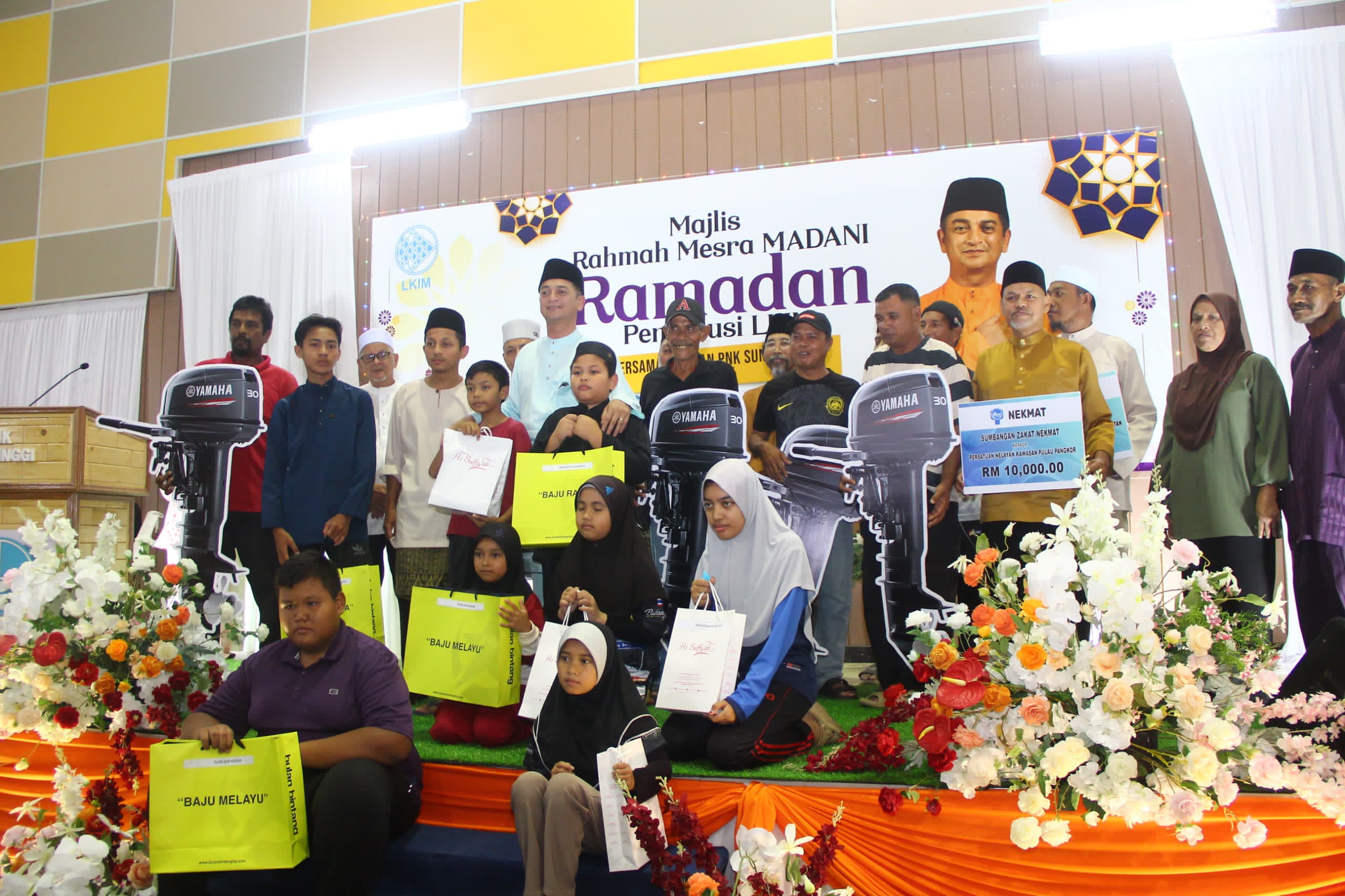 MAJLIS RAMAH MESRA MADANI RAMADAN LKIM BERSAMA NELAYAN PNK SUNGAI TINGGI