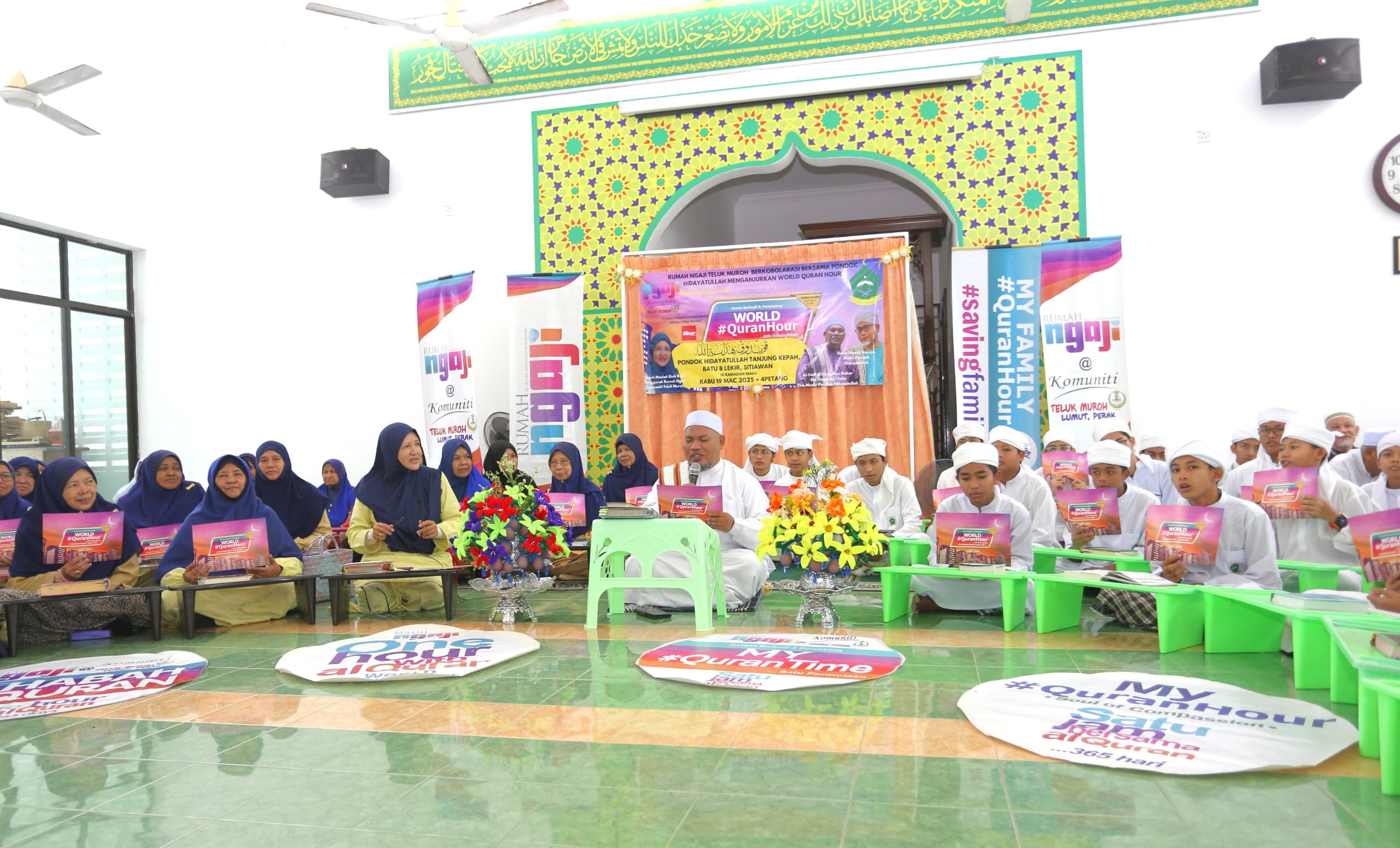 RUMAH NGAJI TELUK MUROH ANJUR WORLD QURAN HOUR 2025