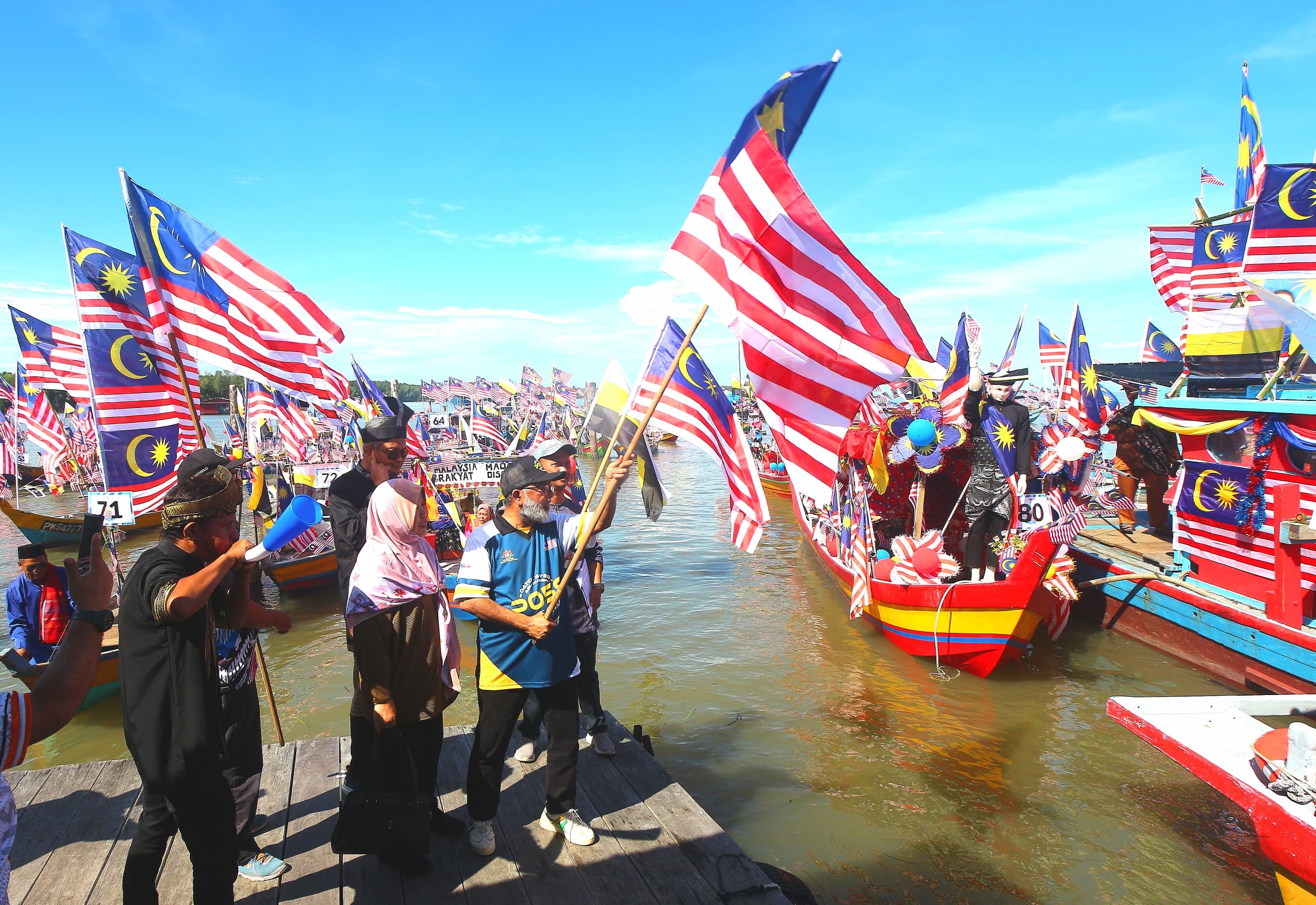 PERTANDINGAN BOT BERHIAS SUNGAI KERANG SEMARAKKAN HARI MALAYSIA KE-68
