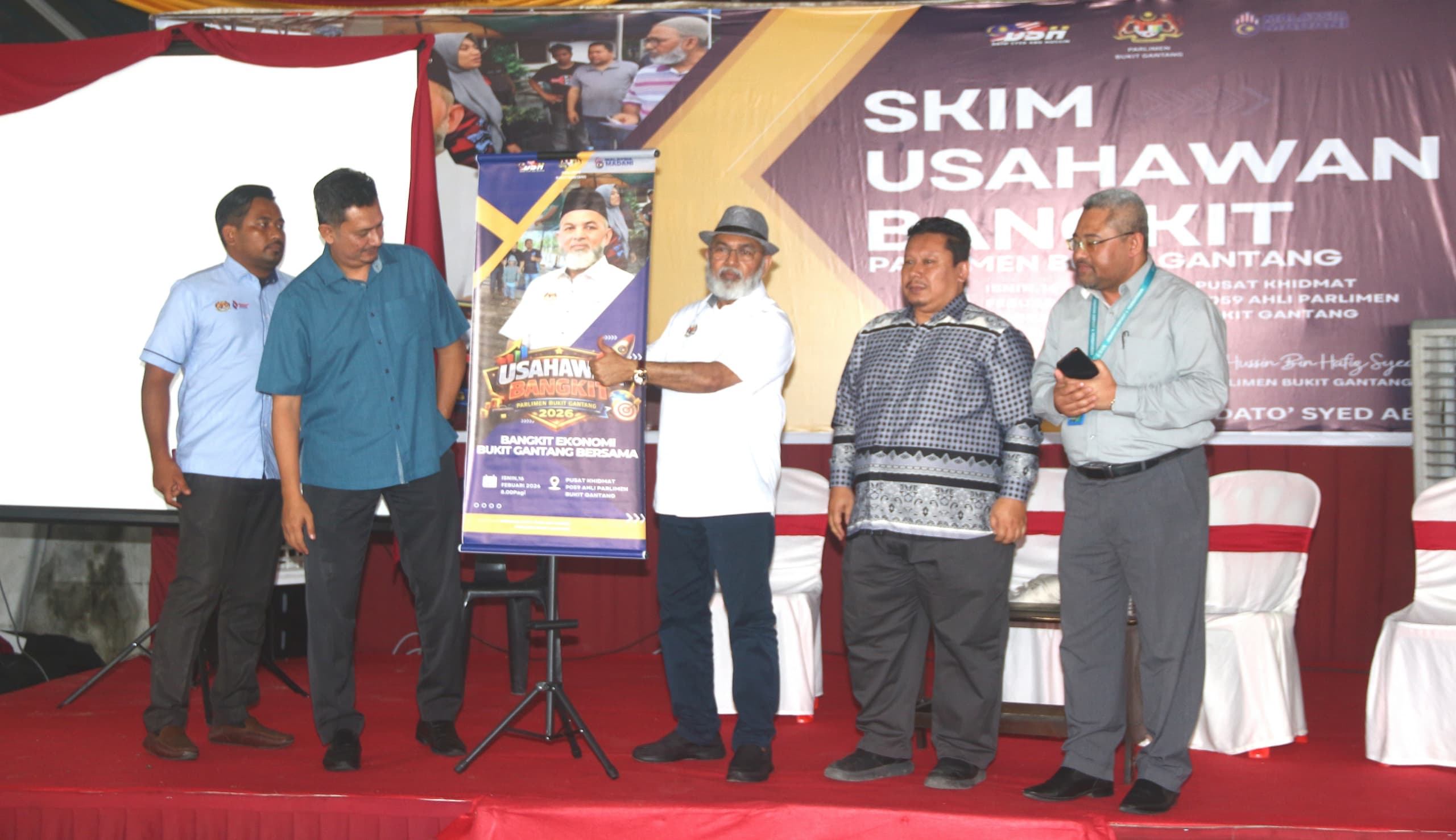 SKIM USAHAWAN BANGKIT DI PARLIMEN BUKIT GANTANG